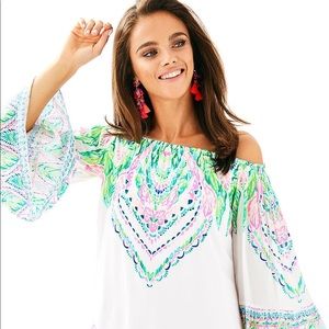 Nevie off the shoulder dress